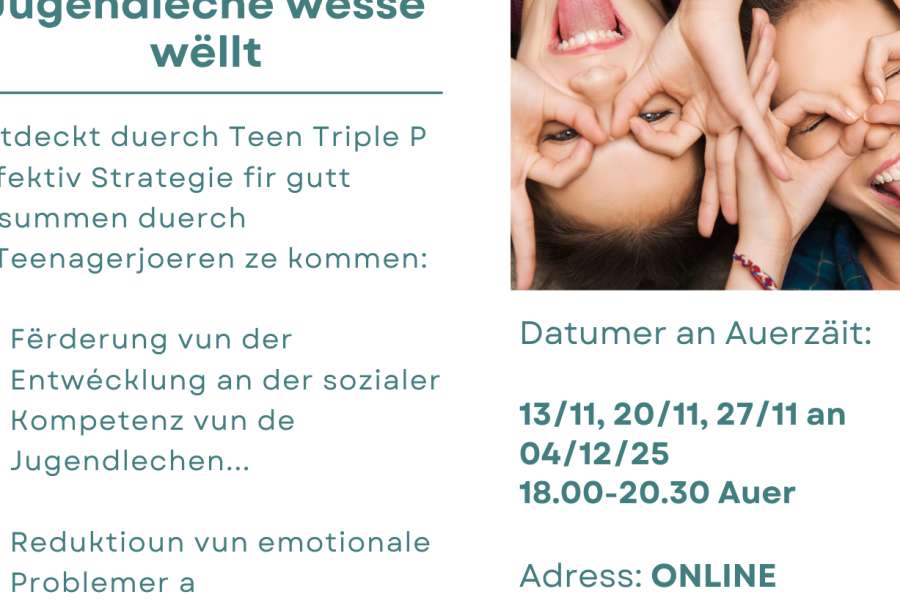kideaz copyright event  cours teen triple p de lu