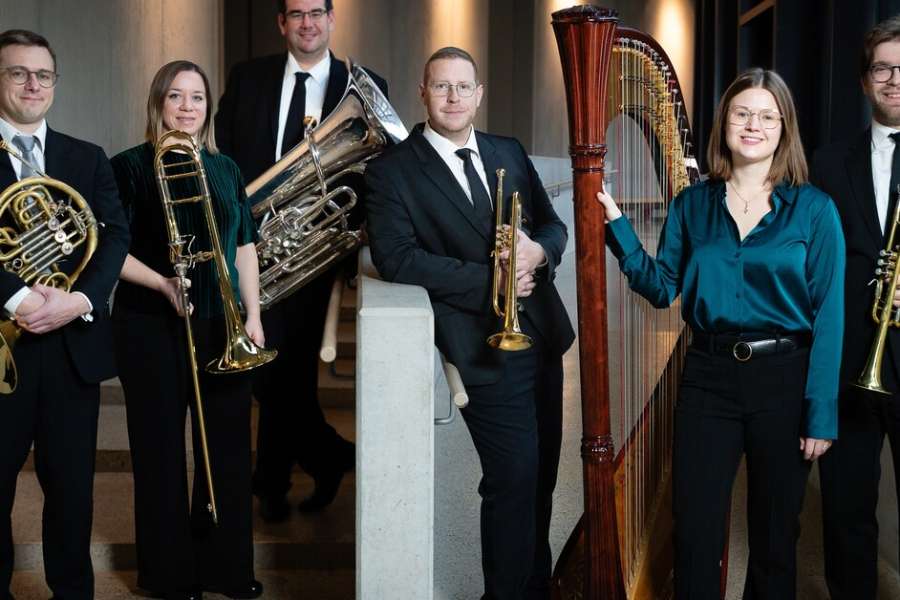 kideaz copyright event conservatoire de musique de luxembourg  concert actart rencontre musicale harpe et cuivres