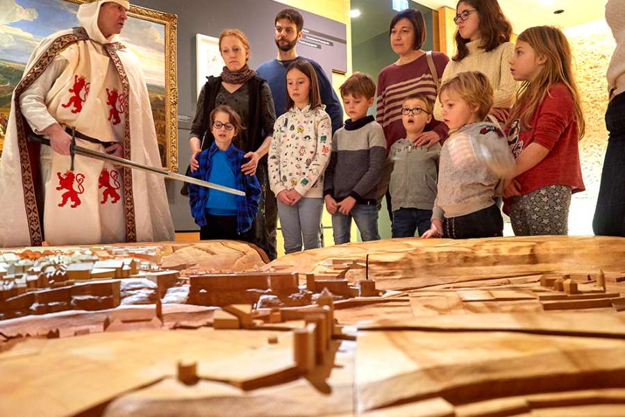 kideaz copyright event letzebuerg city museum  sigefroid et les origines de la ville de luxembourg