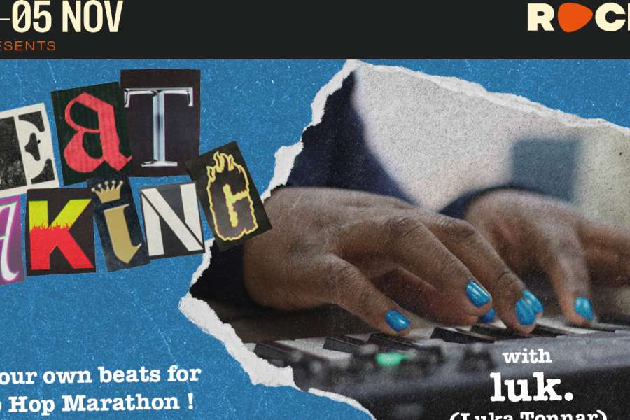 kideaz copyright event rocklab  beatmaking workshop