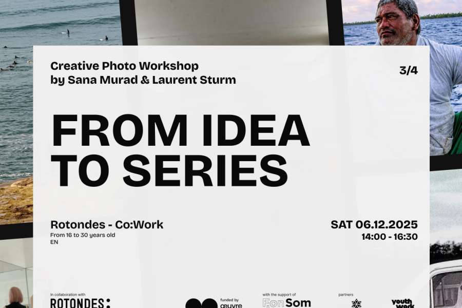 kideaz copyright event rotondes  from idea to series photography workshop