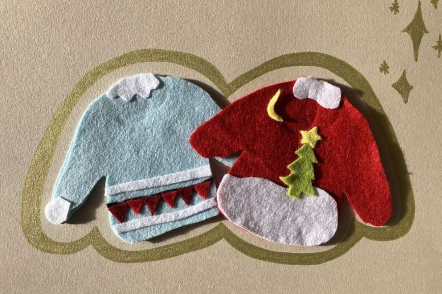 kideaz copyright event villa vauban  villa nol stylish christmas jumpers