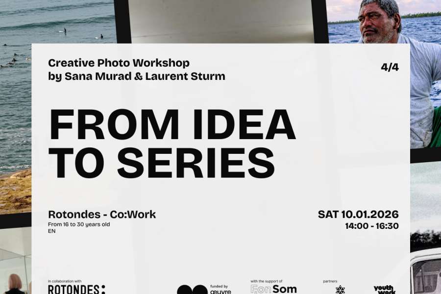 kideaz copyright event rotondes  from idea to series photography workshop