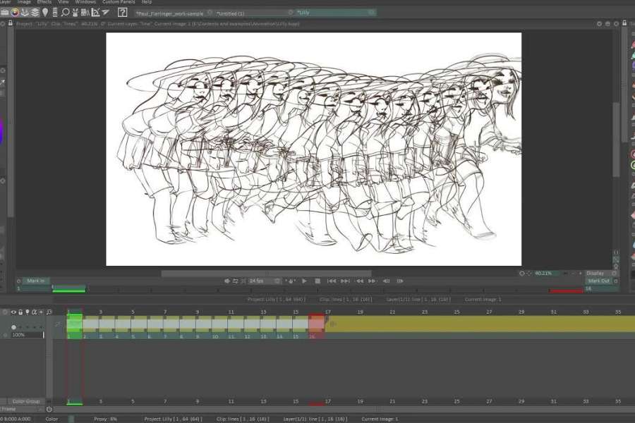 kideaz copyright event bibliotheques mediatheques de metz  atelier tvpaint
