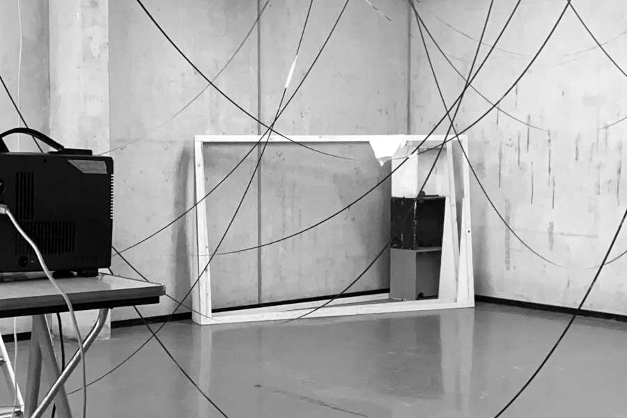 kideaz copyright event konschthal esch  editing found footage walk in