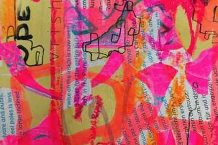 kideaz copyright event kulturhaus niederanven  collages assemblages