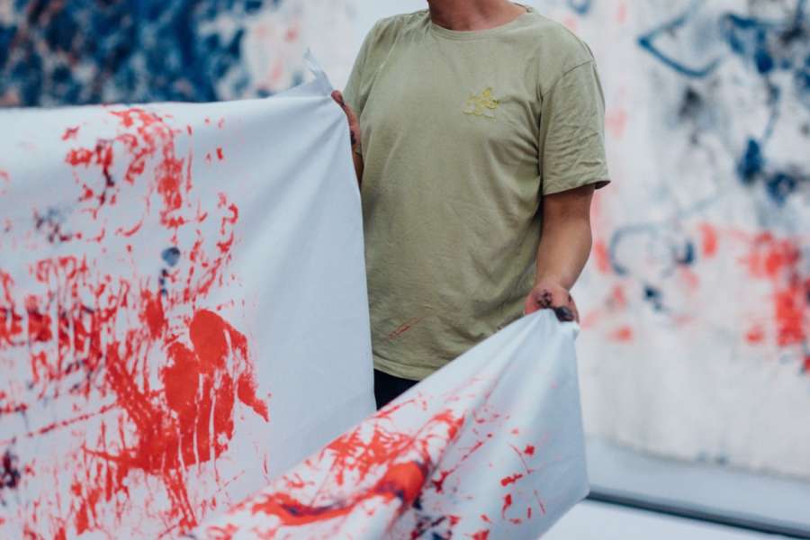 kideaz copyright event mudam  artist talk with igshaan adams