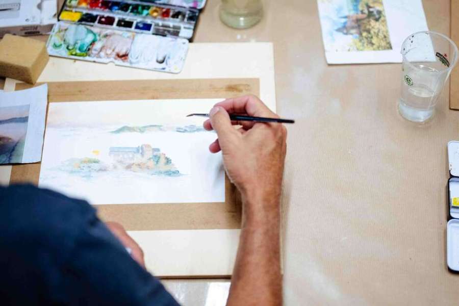 kideaz copyright event nationalmusee um feschmaart  atelier daquarelle pratique et exploration