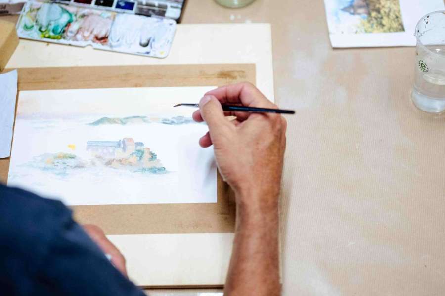 kideaz copyright event nationalmusee um feschmaart  atelier daquarelle pratique et exploration