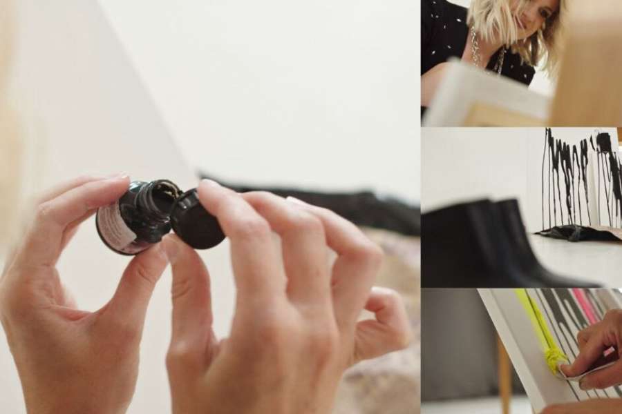 kideaz copyright event  atelier peindre travers les sens