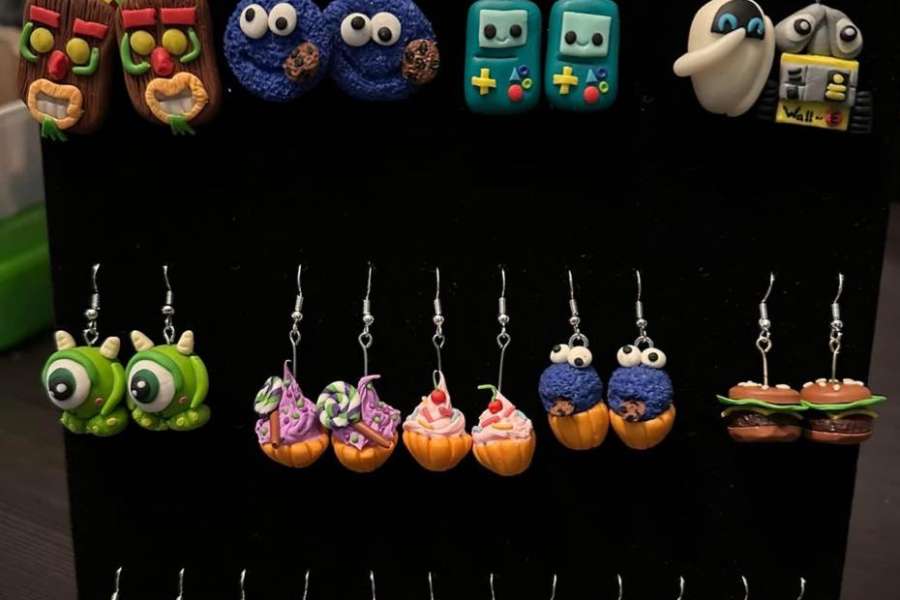 kideaz copyright event kulturhaus niederanven  boucle doreille fimo