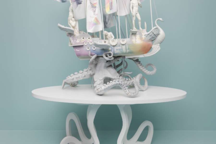 kideaz copyright event mudam  vernissage simon fujiwara a whole new world