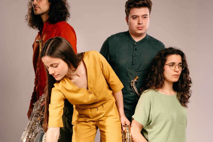 kideaz copyright event philharmonie  rising star maat saxophone quartet