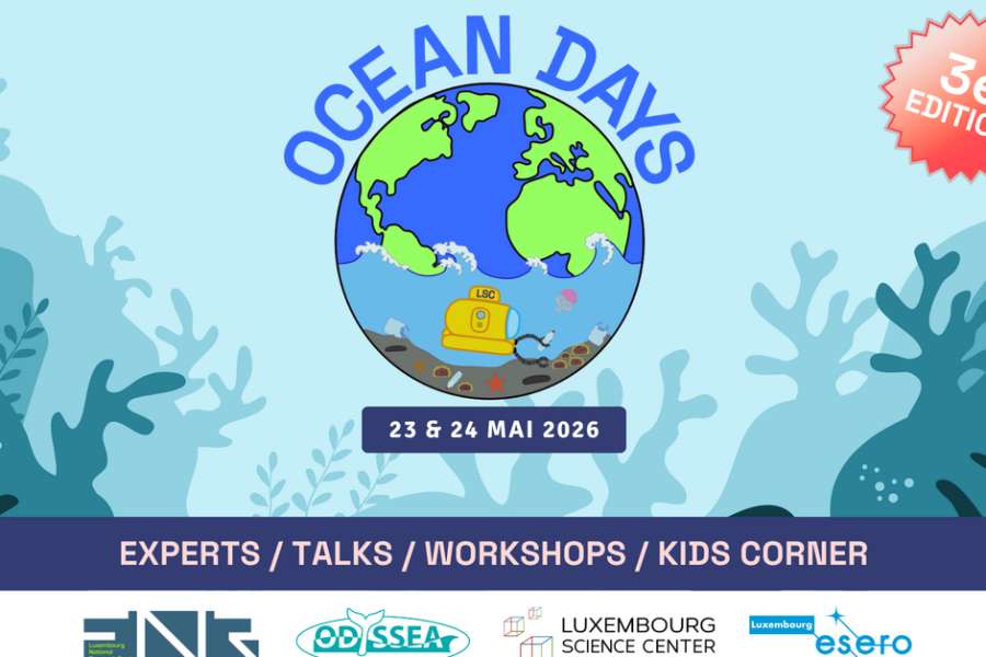 kideaz copyright event luxembourg science center  ocean days 2026 3e dition