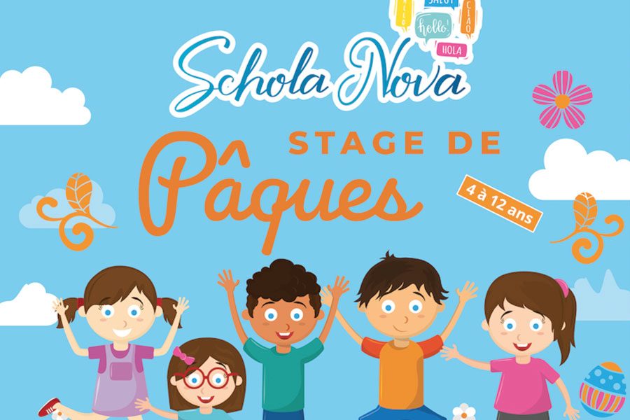 kideaz copyright schola nova stage langues vacances paques 2022