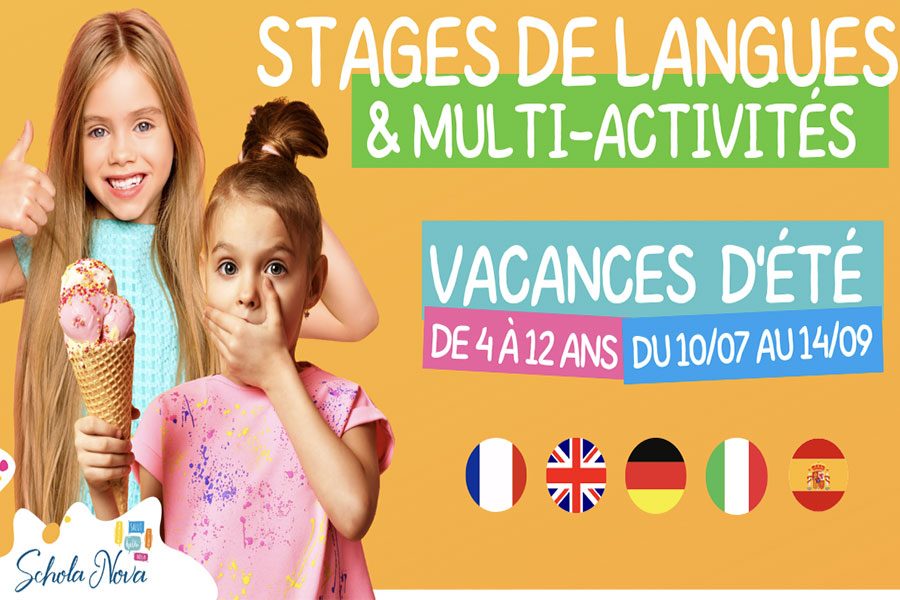 kideaz copyright schola nova stage vacances ete 2023