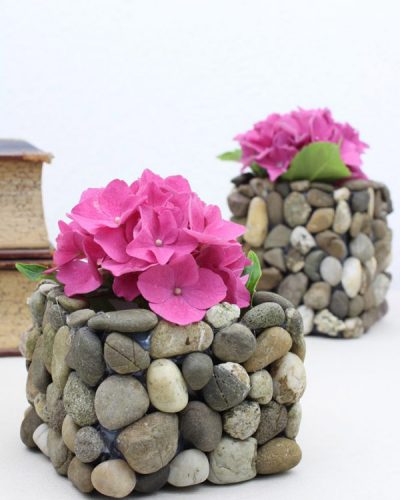 kideaz diy upcycling vase pierres copyright natuerlichdeko