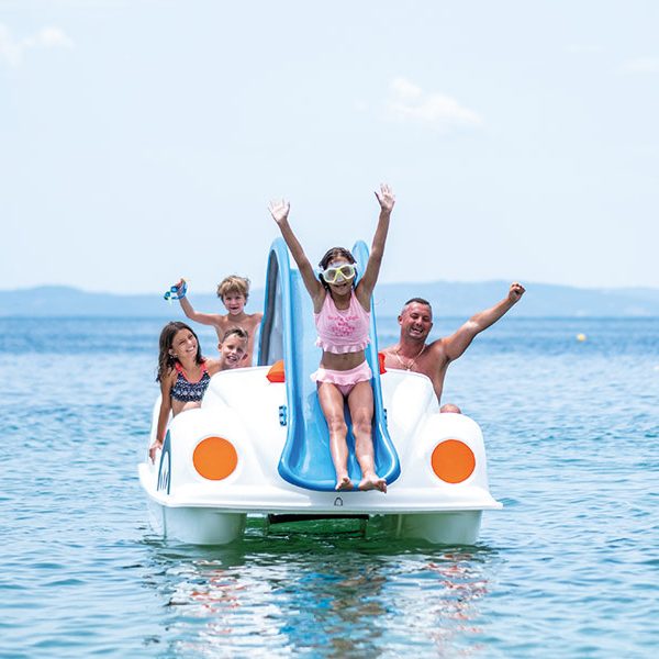 kideaz pedalo famille lac luxembourg activite aquatique nautique