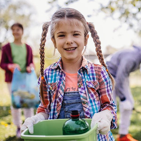 kideaz ramassage dechets recyclage enfant famille